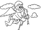 Coloriage Cupidon 18