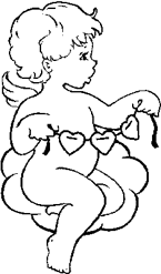 Coloriage Cupidon 22