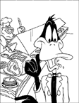 Coloriage Daffy 1