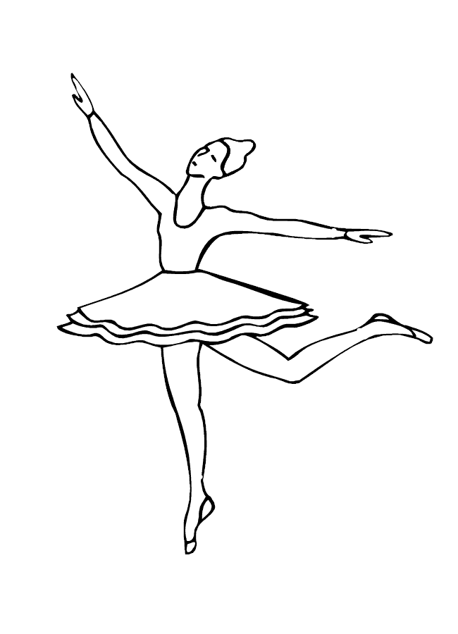 Coloriage 2 Danse