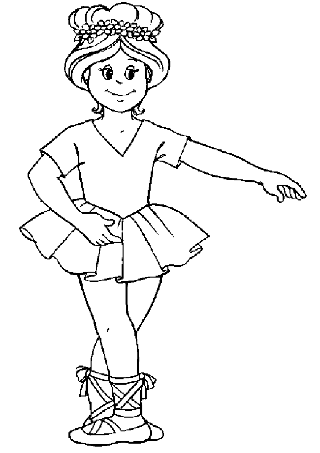 Coloriage 22 Danse