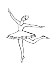 Coloriage Danse 2