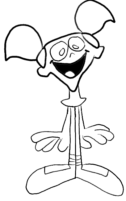 Coloriage 13 Dexter