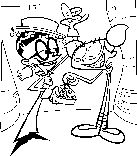 Coloriage 15 Dexter