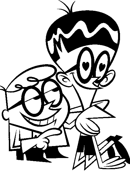 Coloriage 16 Dexter