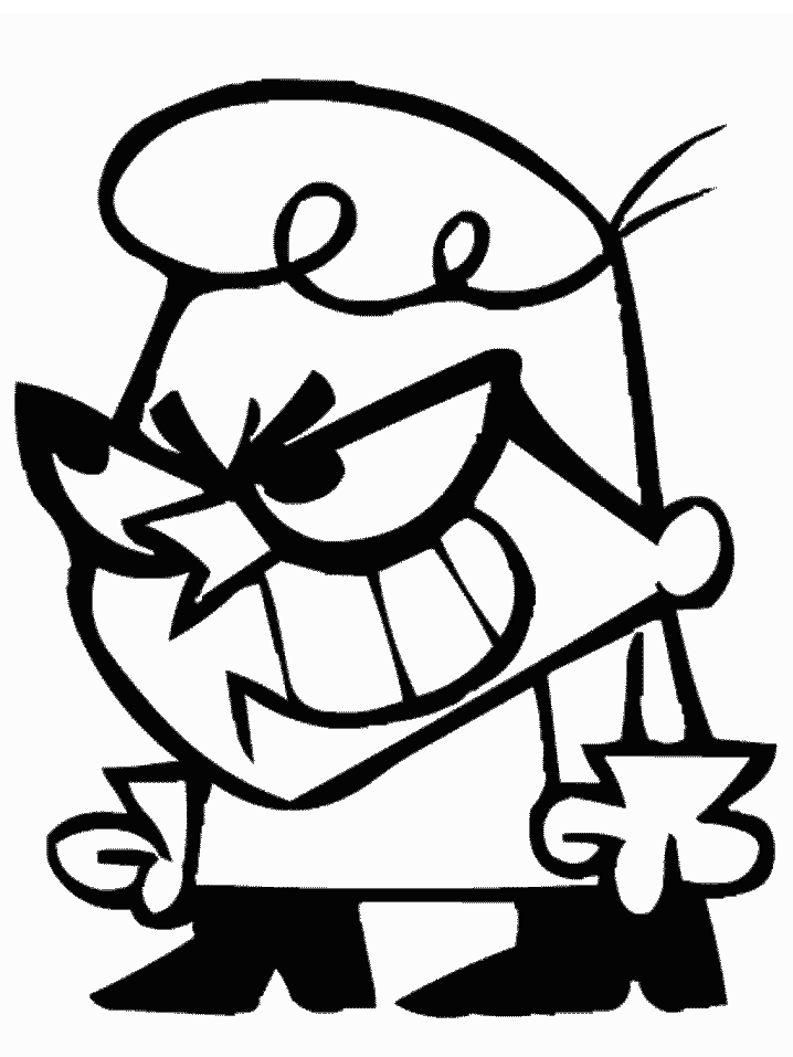 Coloriage 20 Dexter