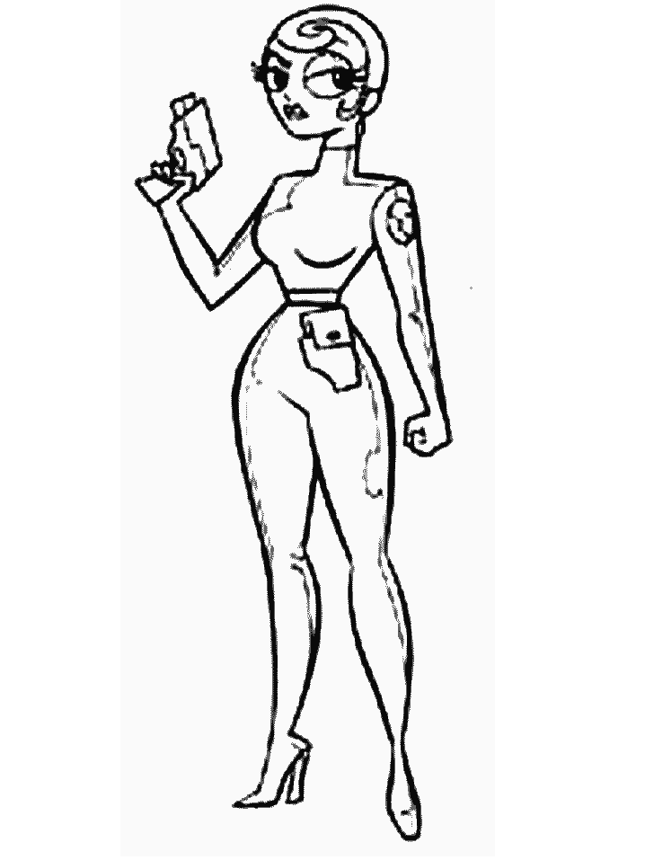 Coloriage 22 Dexter