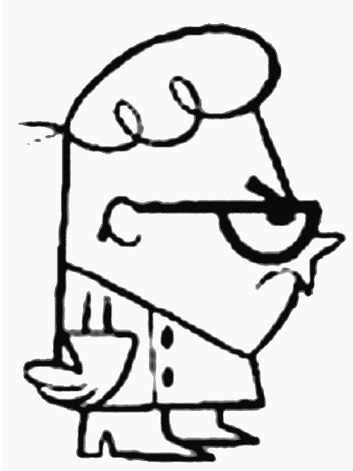 Coloriage 32 Dexter
