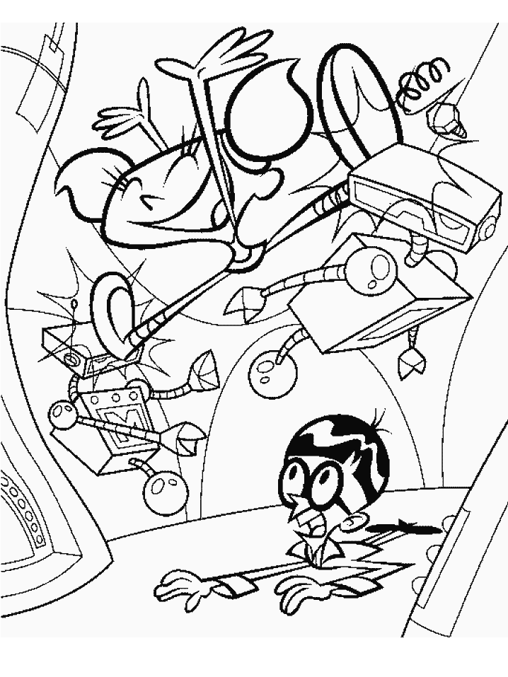 Coloriage 35 Dexter