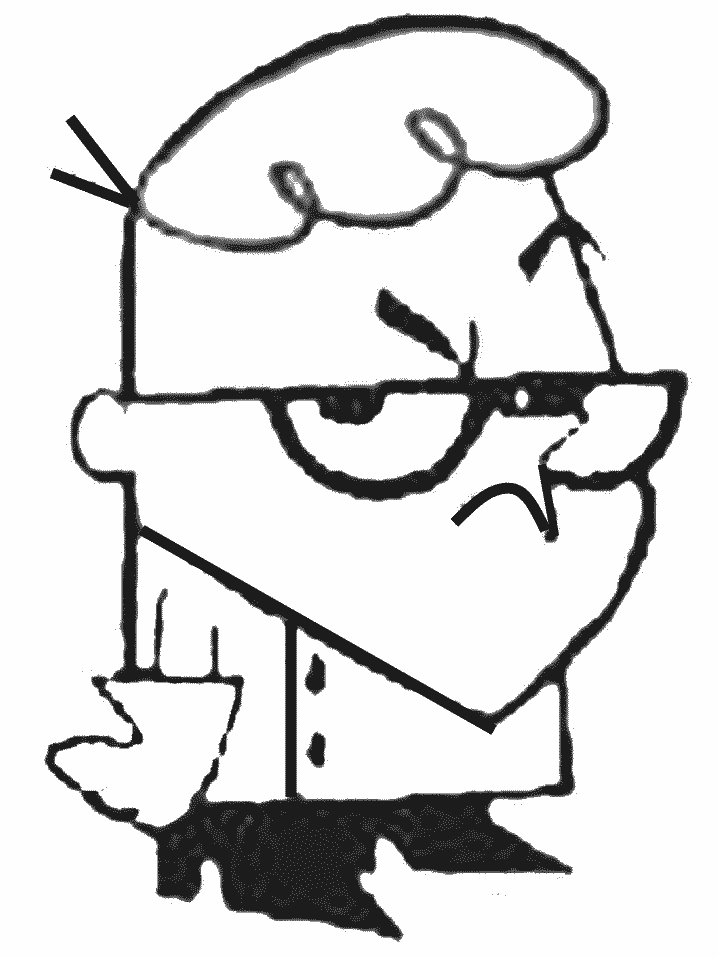 Coloriage 36 Dexter