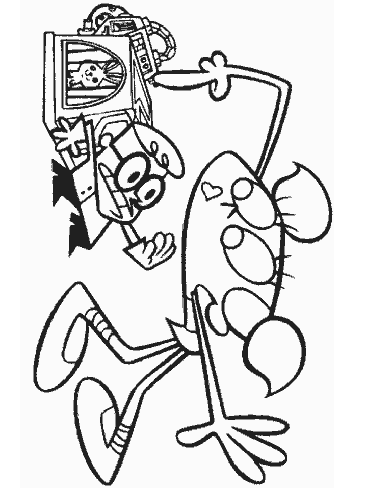 Coloriage 39 Dexter