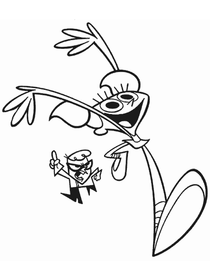 Coloriage 40 Dexter