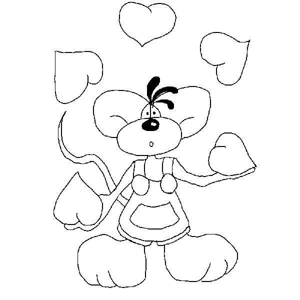 Coloriage 58 Diddl