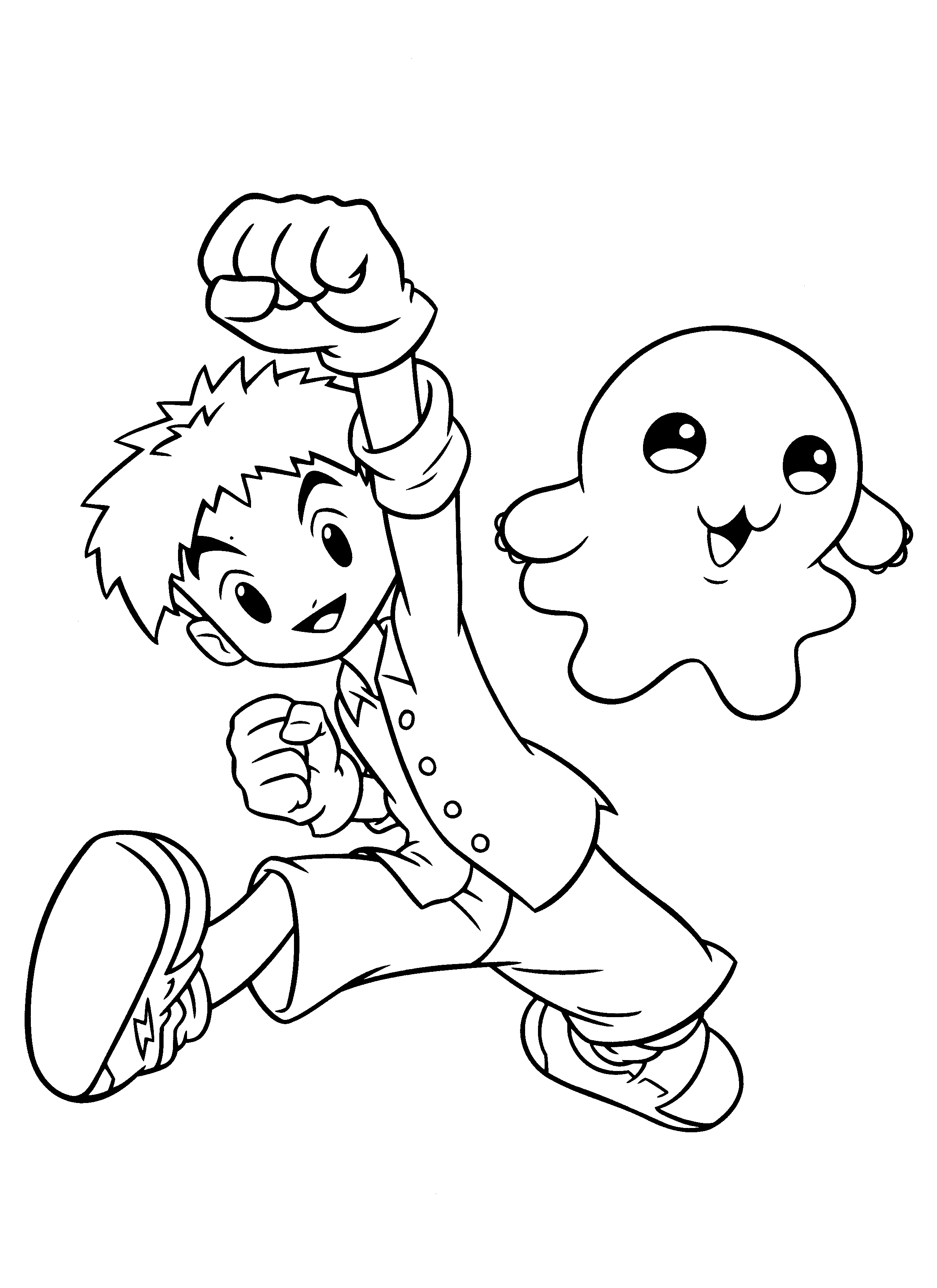 Coloriage 112 Digimon