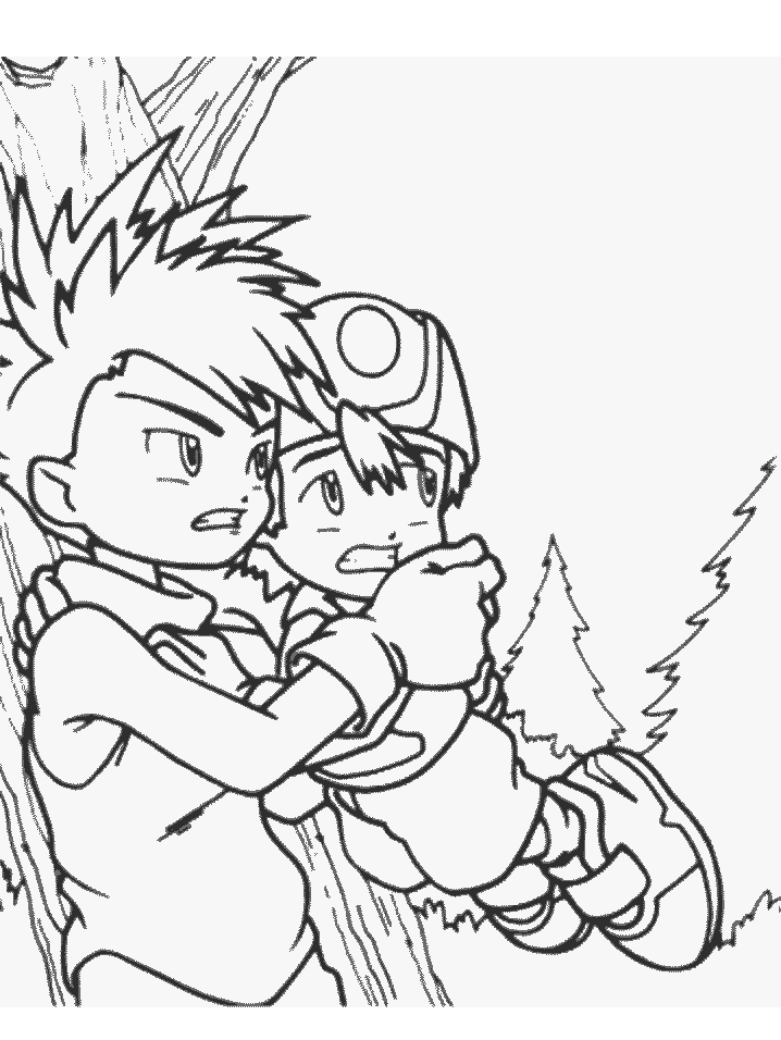 Coloriage 130 Digimon