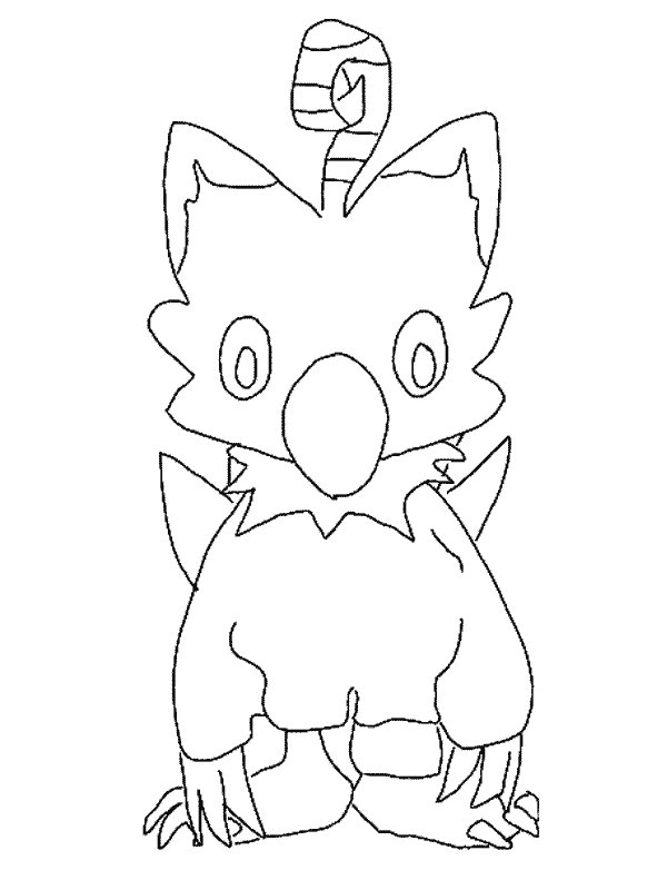 Coloriage 16 Digimon