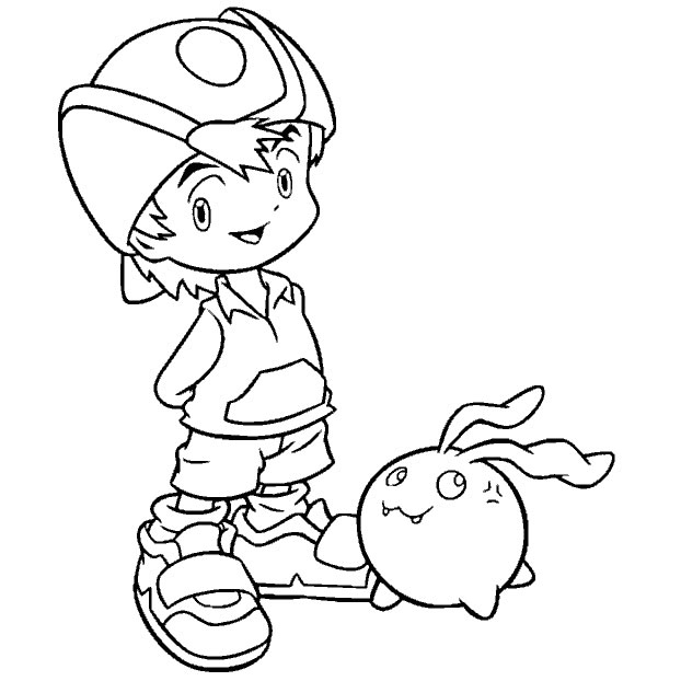 Coloriage 29 Digimon