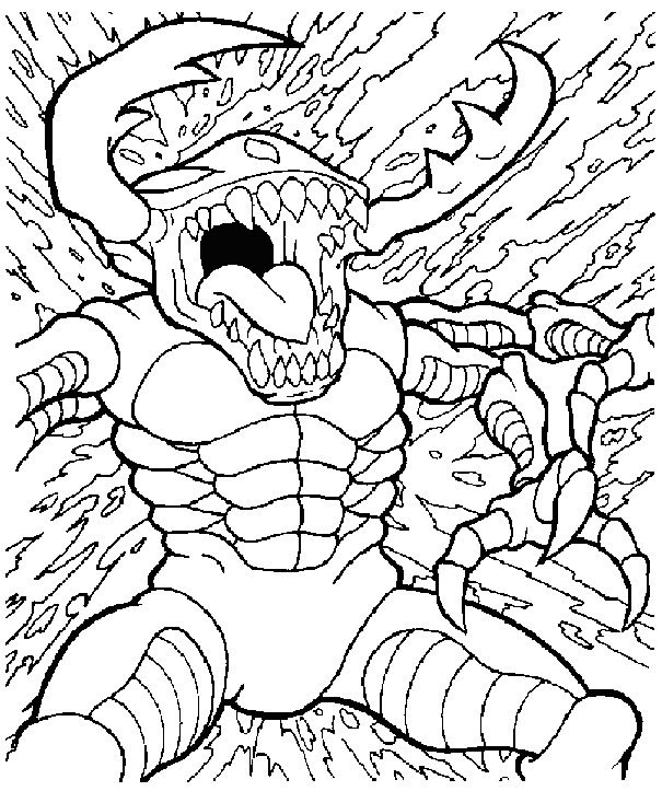 Coloriage 32 Digimon