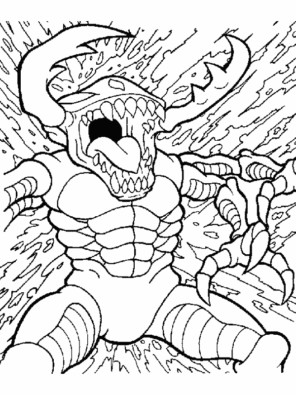 Coloriage 8 Digimon