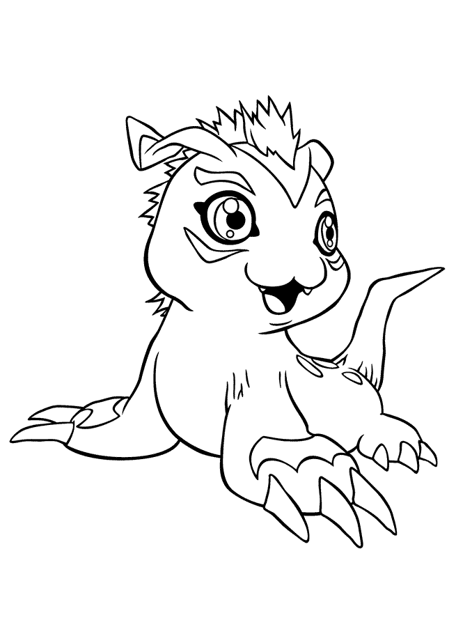 Coloriage 81 Digimon