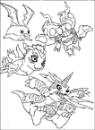 Coloriage Digimon 4