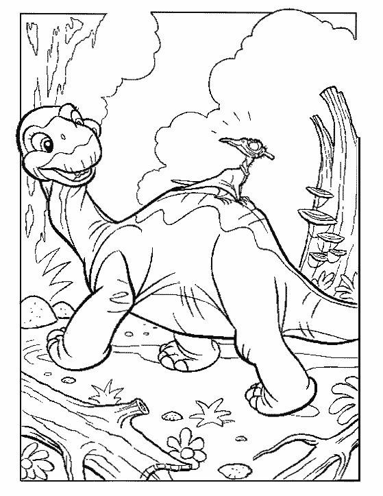 Coloriage 105 Dinosaures