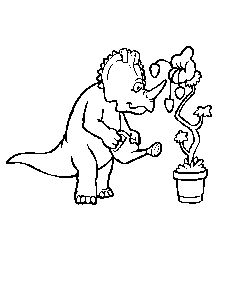 Coloriage 136 Dinosaures