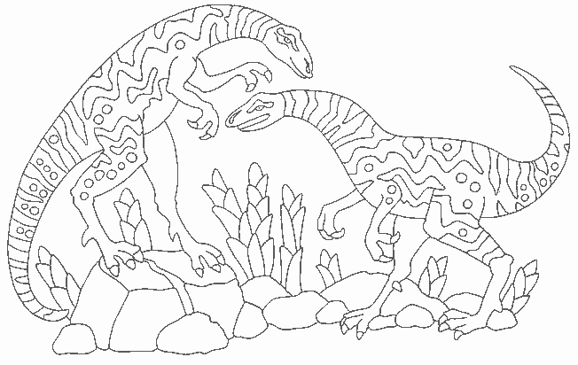 Coloriage 26 Dinosaures