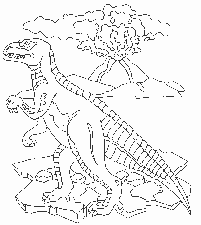 Coloriage 30 Dinosaures