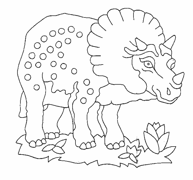 Coloriage 31 Dinosaures