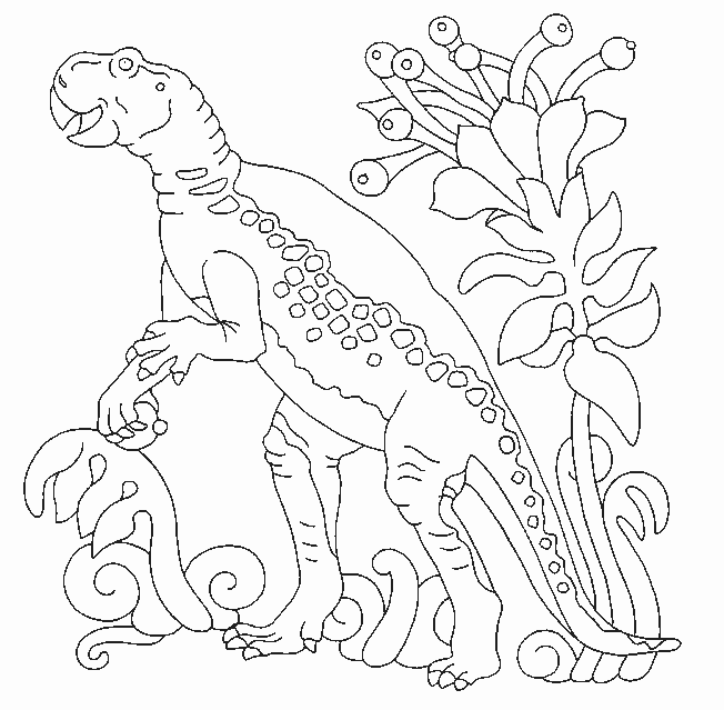 Coloriage 35 Dinosaures