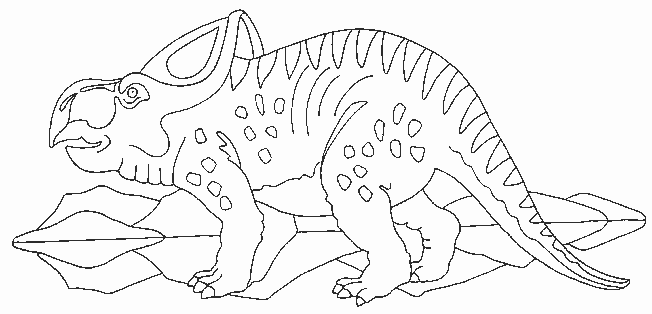 Coloriage 36 Dinosaures