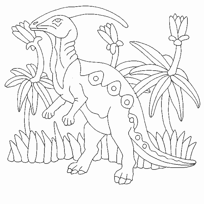 Coloriage 37 Dinosaures