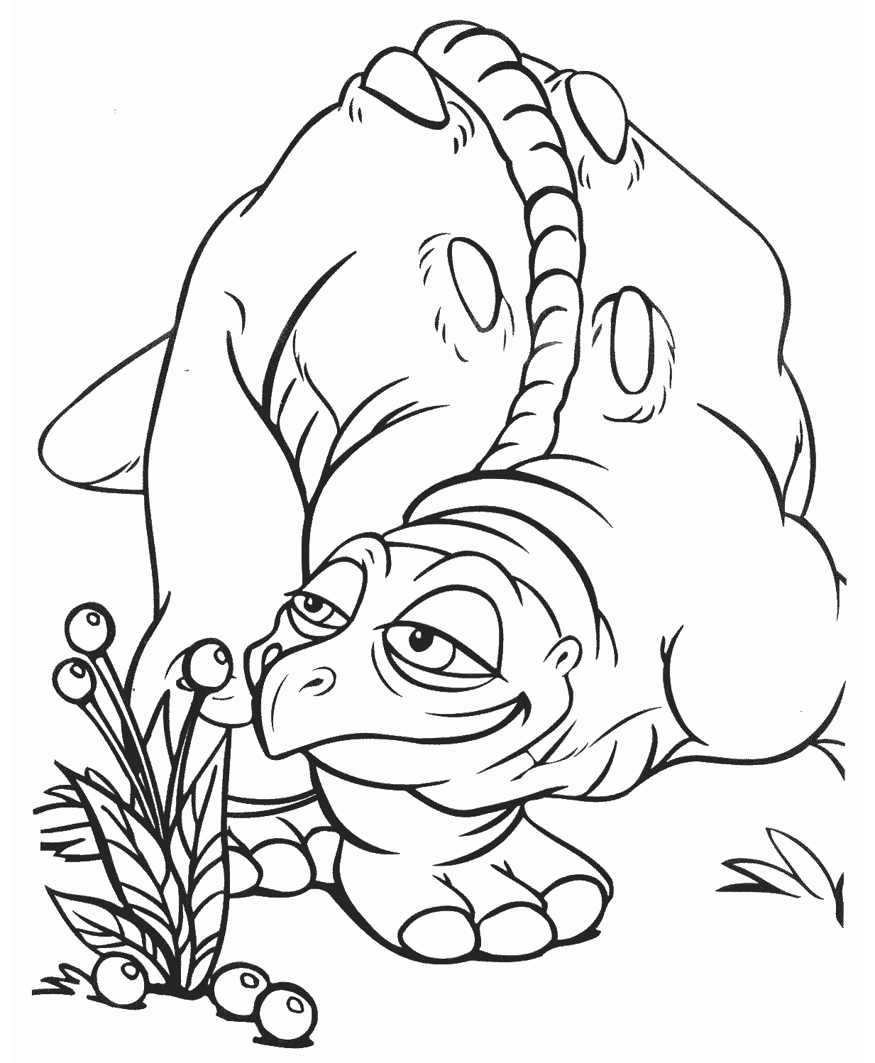 Coloriage 43 Dinosaures