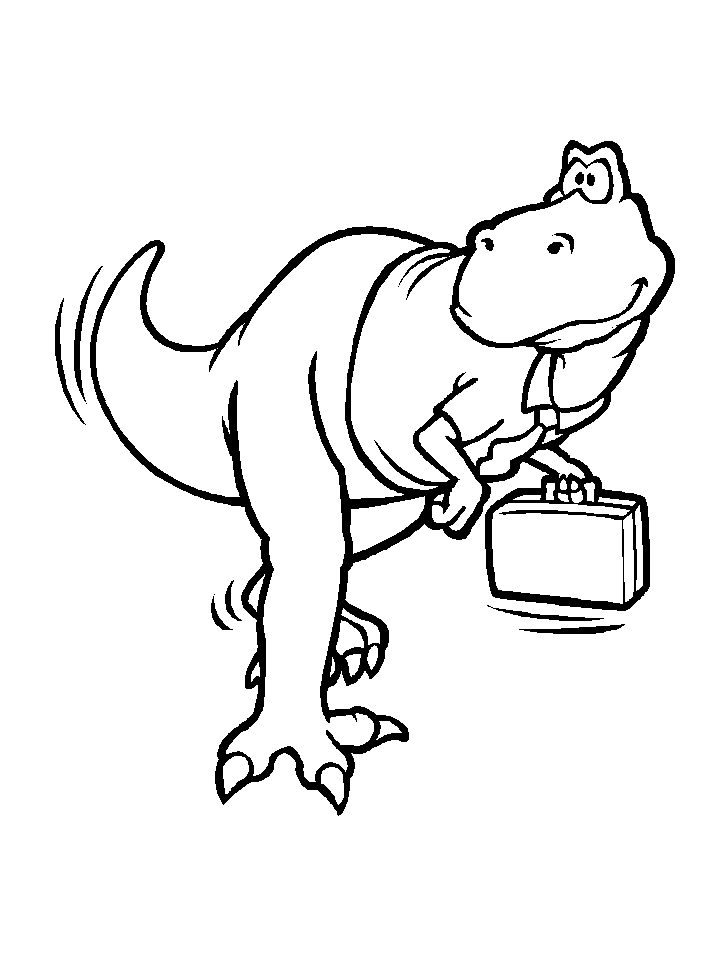 Coloriage 49 Dinosaures