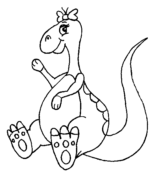 Coloriage 68 Dinosaures