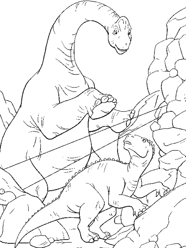 Coloriage 75 Dinosaures