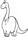 Coloriage Dinosaures 107