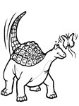 Coloriage Dinosaures 109