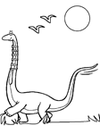 Coloriage Dinosaures 53