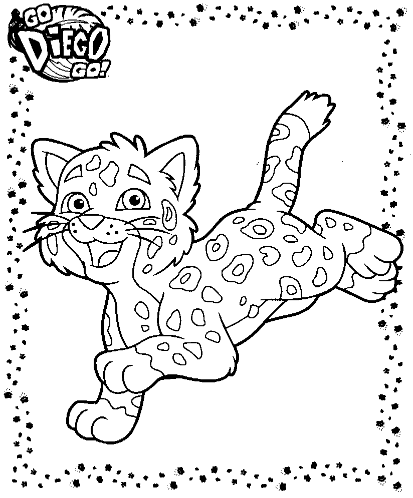 Coloriage 17 Dora et diego