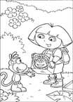 Coloriage Dora la esploratrice 12