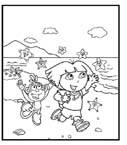 Coloriage Dora la esploratrice 23