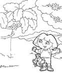 Coloriage Dora la esploratrice 30