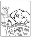 Coloriage Dora la esploratrice 34