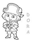 Coloriage Dora la esploratrice 41