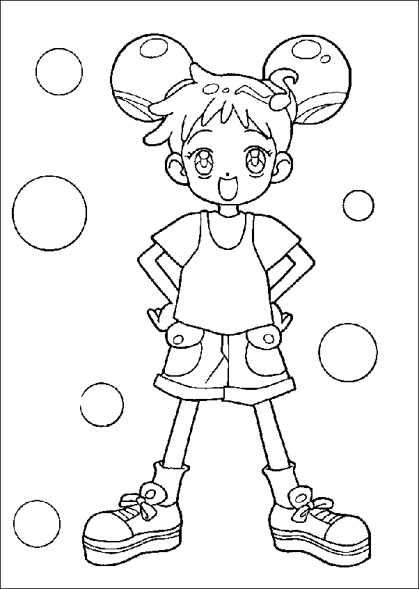 Coloriage 4 Doremi