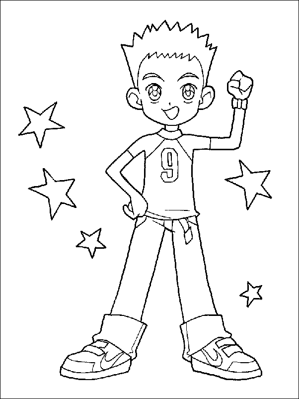 Coloriage 8 Doremi