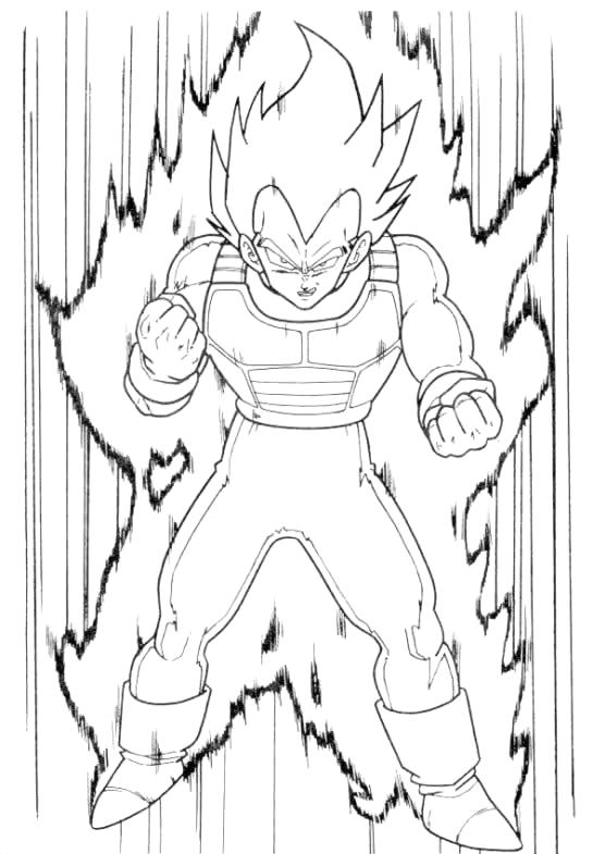 Coloriage 12 Dragon ball