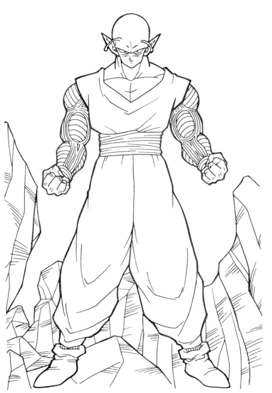 Coloriage 15 Dragon ball